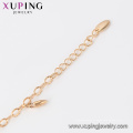 73758 Xuping оптом необычные медные ювелирные изделия шарм многоцветный золотой браслет для девочек